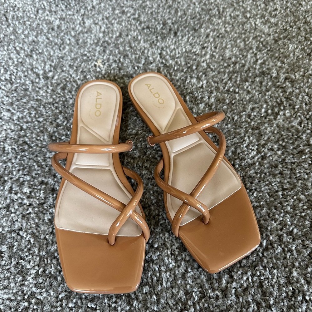 ALDO Women's Brown Strappy Sandals